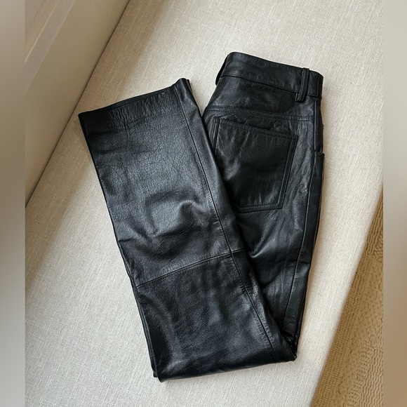 Vintage 100% leather pants - Picture 3 of 3